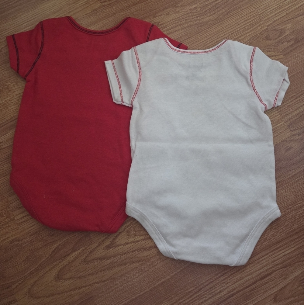 MLS Chicago Fire Baby Bodysuit 2pc New 3-6M - Picture 2 of 7